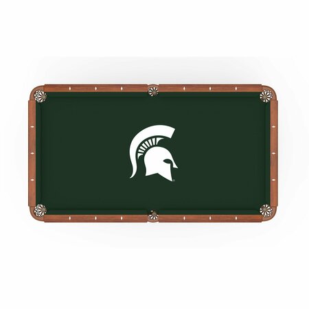 HOLLAND BAR STOOL CO 9 Ft. Michigan State Pool Table Cloth PCL9MichSt
